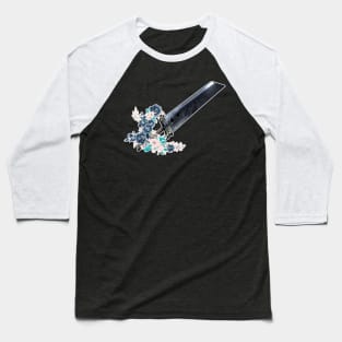 Buster Sword Bouquet Baseball T-Shirt